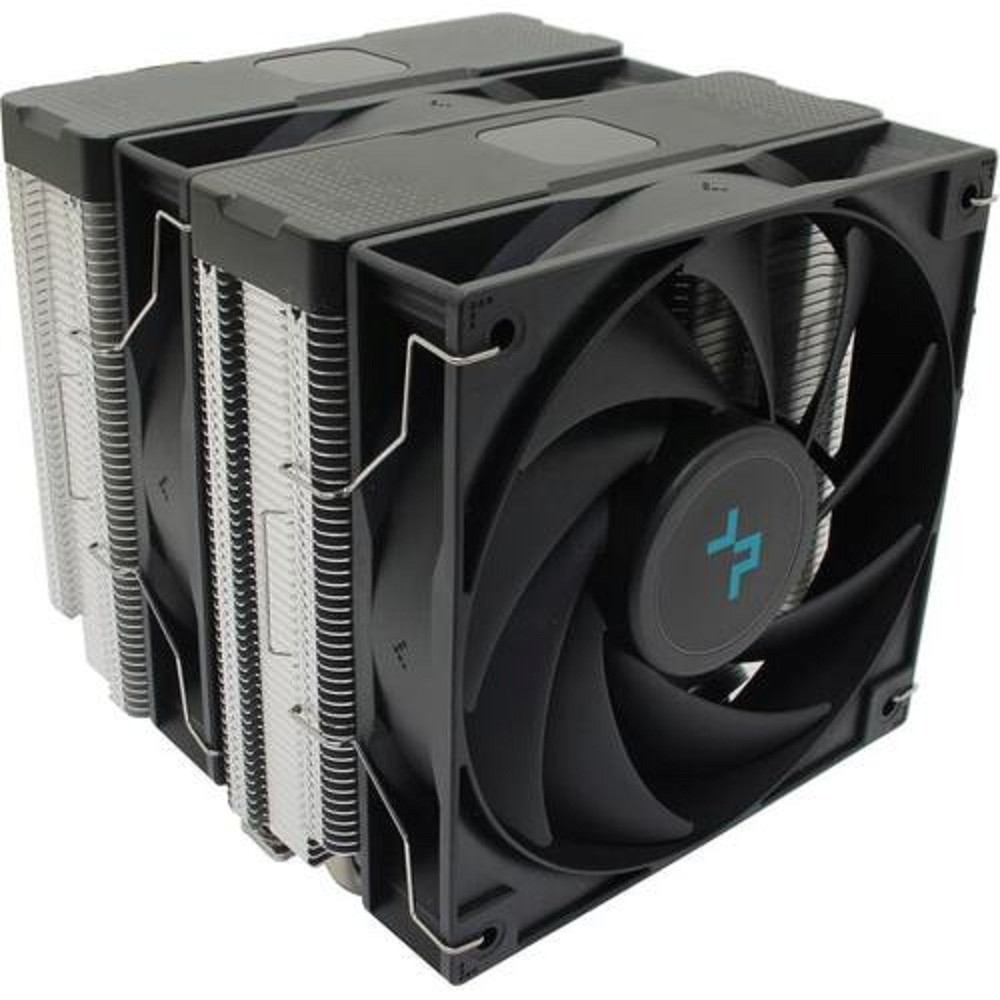 DEEPCOOL AG620 DIGITAL LGA1700/ 1200/ 115X/ AM5/ AM4 (8шт/ кор, TDP 260W, PWM, DUAL Fan 120mm, 6 тепл. трубок, черный) RET