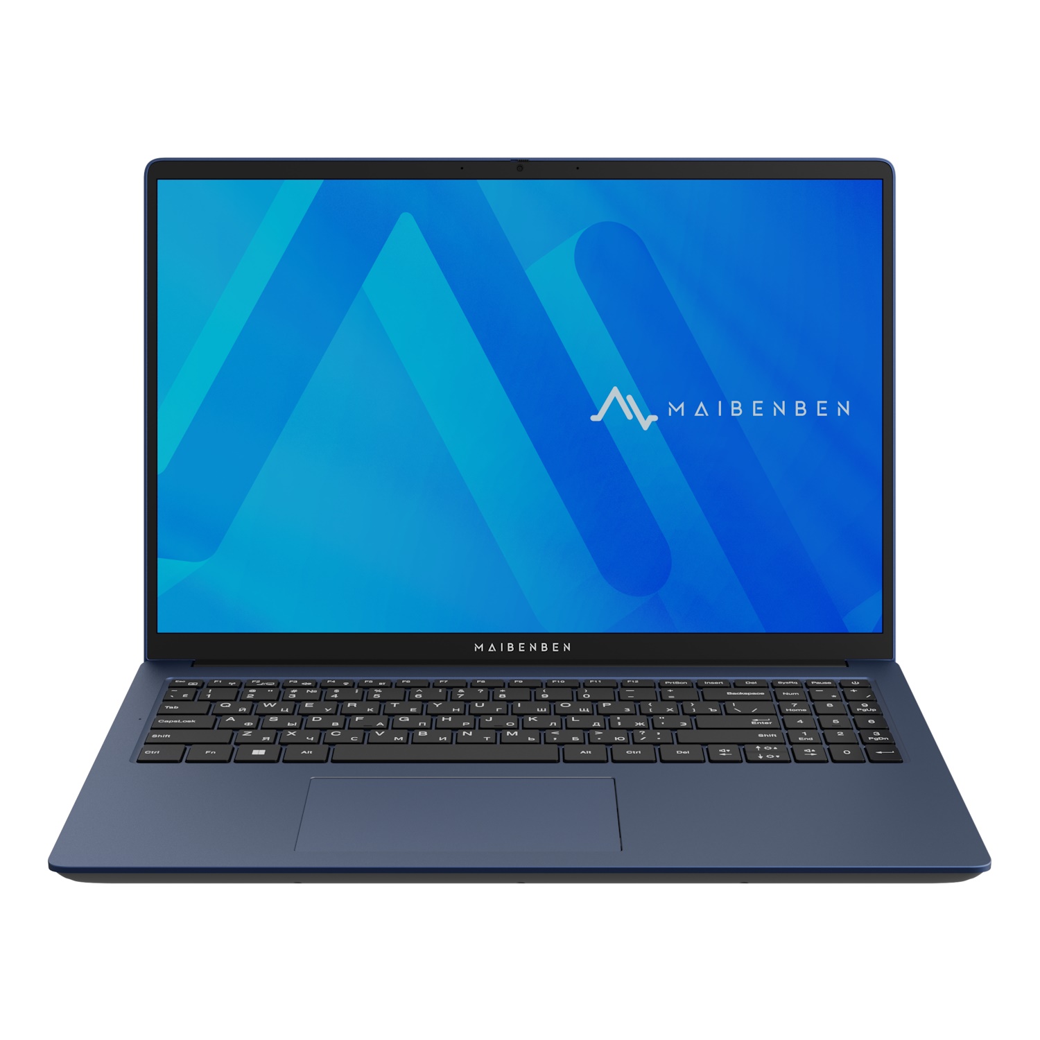 Ноутбук Maibenben M647 16 FHD IPS, AMD R7-4800H, 16Gb, 512Gb SSD, Win11 Home, синий (мышка + коврик) (M6471SF0HURE3)