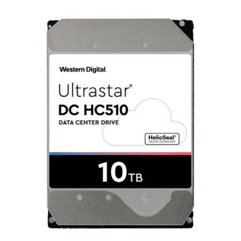 Жесткий диск/ HDD WD SATA 10Tb Ultrastar DC HC510 7200 6Gb/ s 256Mb (HUH721010ALE600)