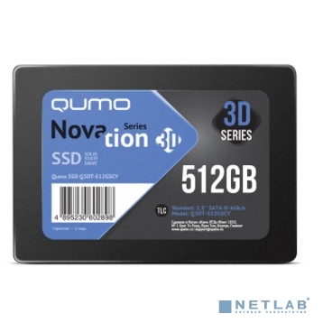 QUMO SSD 512GB QM Novation Q3DT-512GSCY {SATA3.0}