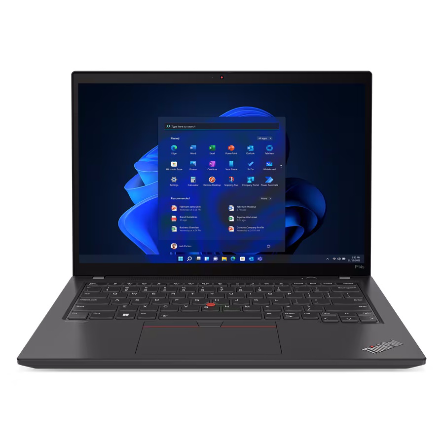 Ноутбук Lenovo ThinkPad P14s G3 [21AK002HUS] Black 14" {WUXGA i7-1280P/ 16Gb/ 512Gb SSD/ Quadro T550 4Gb/ Win11Pro/ клавиатура с подсветкой