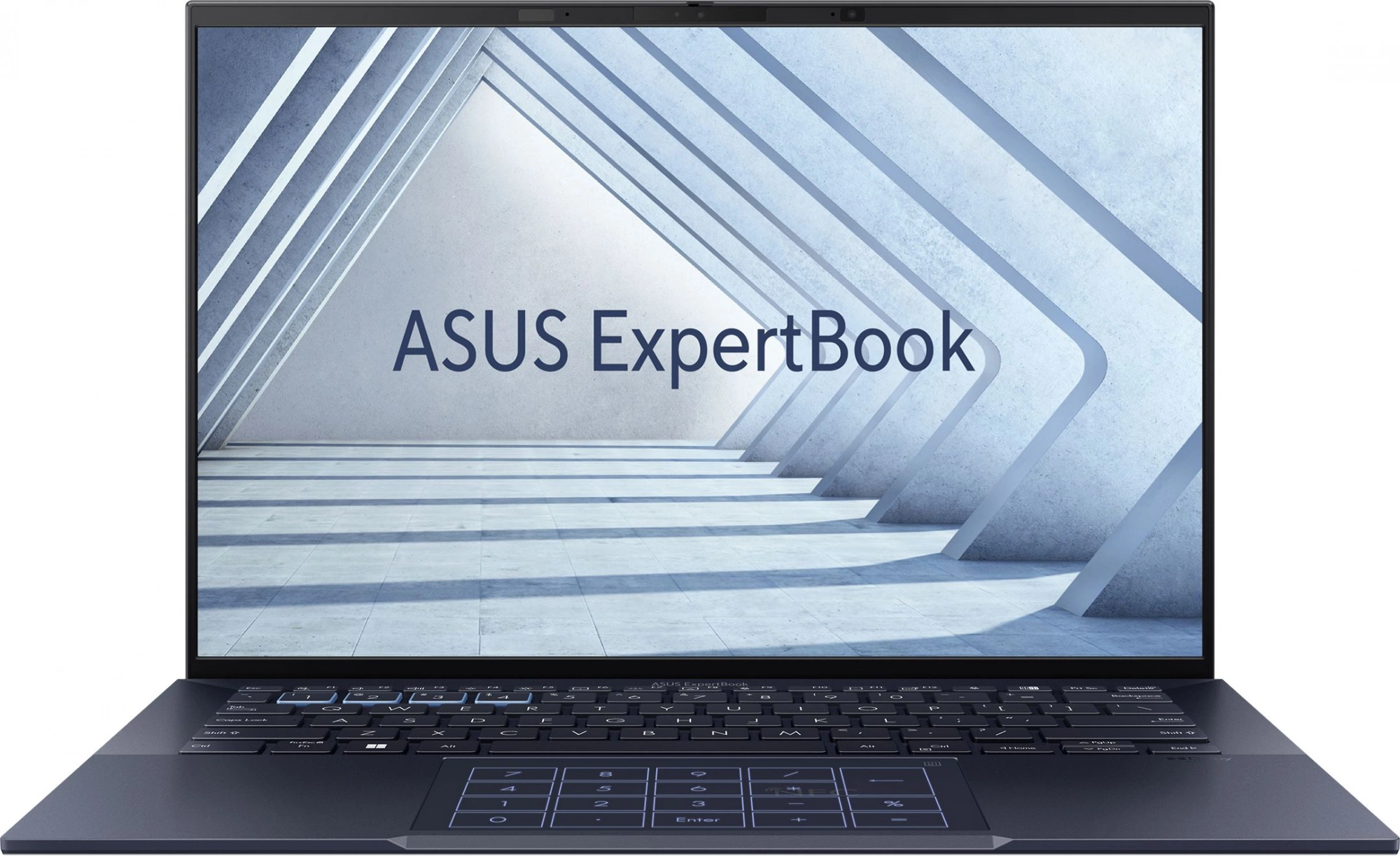 Ноутбук Asus ExpertBook B9 B9403CVA-KM0498X Core i5 1335U 16Gb SSD1Tb 14" OLED WQXGA+ (2880x1800) Win11Pro black WiFi BT Bag (90NX05W1-M00NH0)