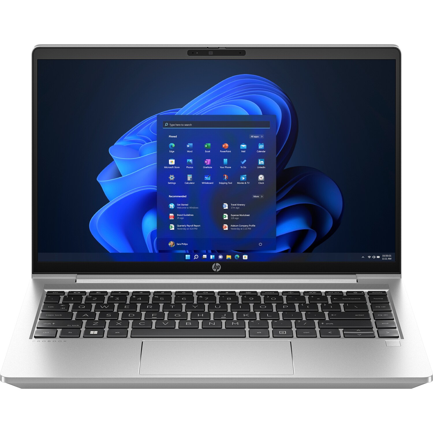 Ноутбук HP ProBook 440 G10 [A39BYPA] Silver 14" {FHD i5-1335U/ 8Gb/ 512Gb SSD/ DOS}