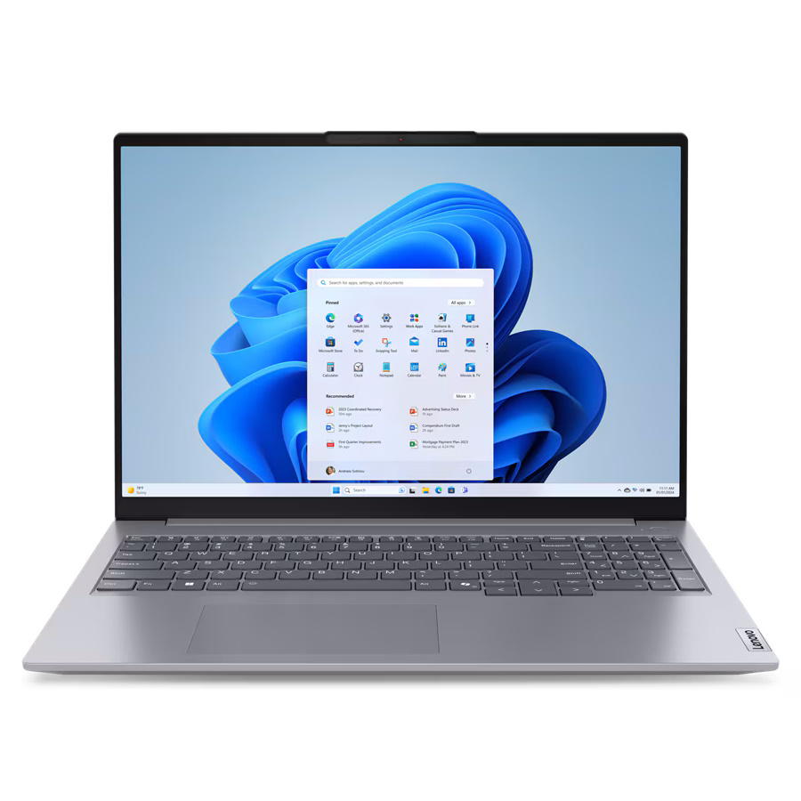 Ноутбук Lenovo Thinkbook 16 G7 IML Core Ultra 5 125U 8Gb 512Gb SSD 16" IPS WUXGA (1920x1200) noOS grey WiFi BT Bag (21MS0028AK)