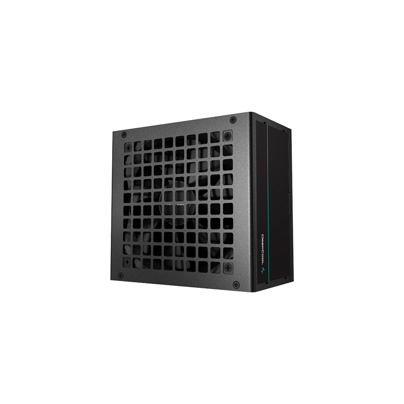 Блок питания 500Вт/ Блок питания DEEPCOOL PF500 R-PF500D-HA1B-CN, 500W, ATX2.4 80PLUS white, APFC, 20+4 pin, 4+4pin, 6xSata, 2xPCI-E (6+2pin), FAN 12CM, Кабель питания CN, Черный