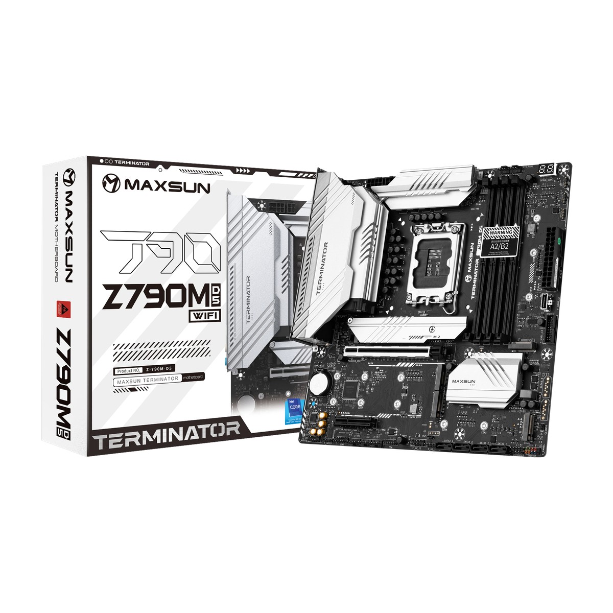 MS-Terminator Z790M D5 WIFI, Z790, 4xDDR5, 1xPCIEx16 1xPCIEx4,5xM.2, Front1xType-C,2xUSB3,3xUSB2, (6940709692370)