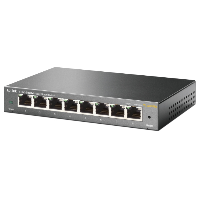 Картинка Коммутатор TP-LINK 8x RJ45 (TL-SG108E) 