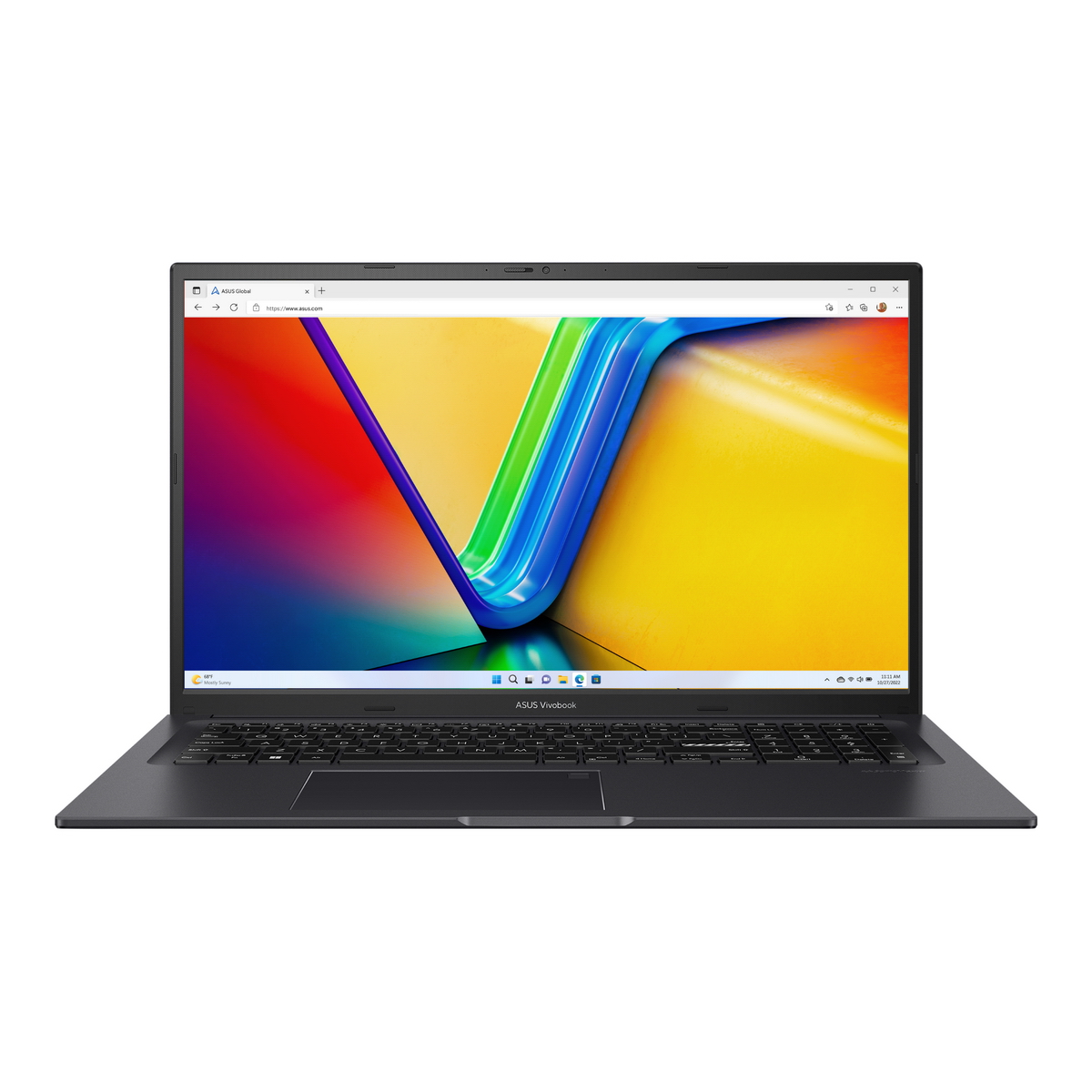 Ноутбук ASUS Vivobook 17X M3704YA-AU088 AMD Ryzen 7 7730U/ 16Gb/ SSD1Tb/ 17.3"/ FHD/ IPS/ noOS/ Indie Black (90NB1192-M003S0)