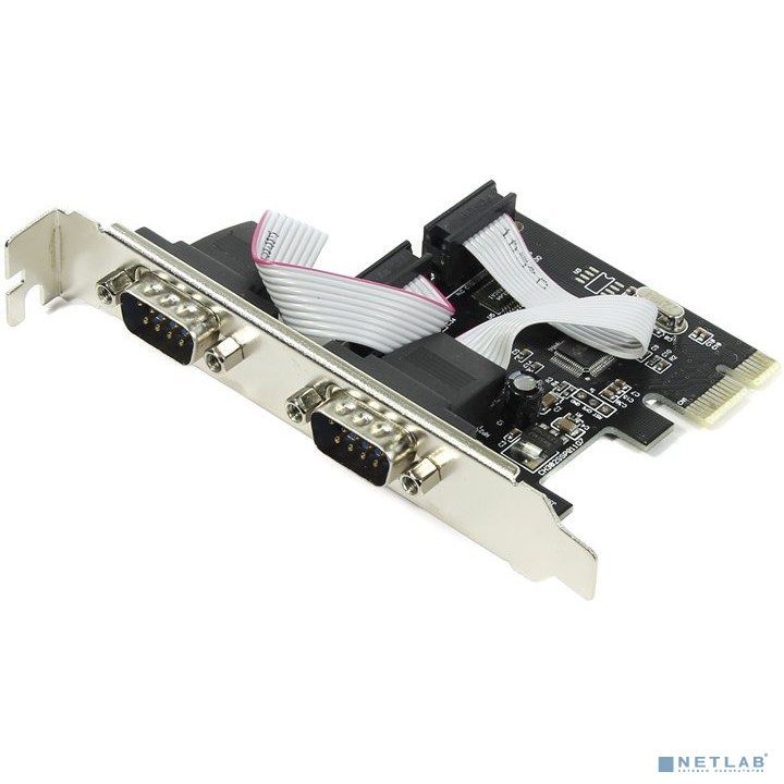 Espada Контроллер PCI-E, 2S port, WCH382, модель PCIe2SWCH, oem (41663)