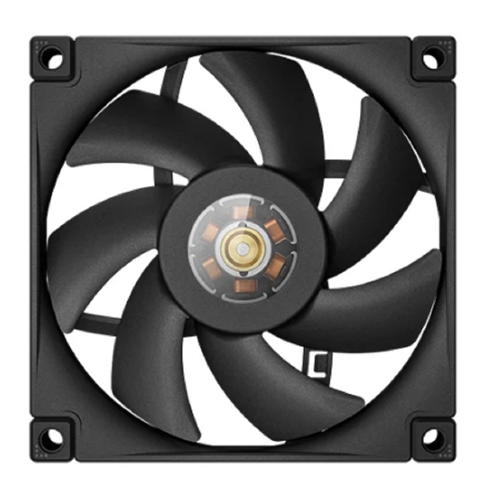 Case fan Deepcool FT9 SLIM ( White LED, черный, 1500-2950об/ мин) Color BOX