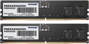 DDR 5 DIMM 16Gb (8Gbx2) 5600Mhz, PATRIOT Signature Line (PSD516G4800K) (retail)