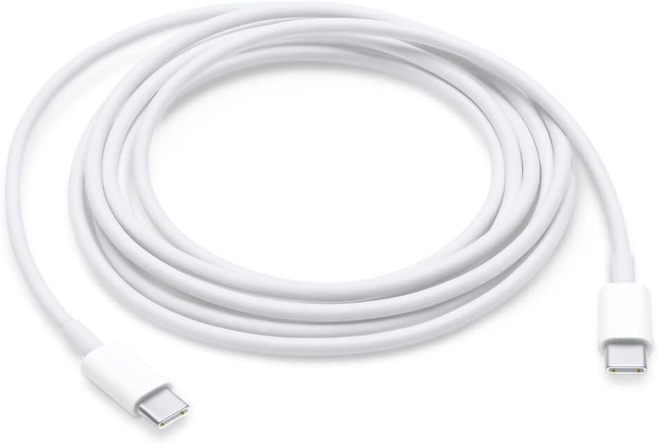 Кабель Apple A1739 MLL82FE/ A USB Type-C (m)-USB Type-C (m) 2м белый (MLL82FE/A)