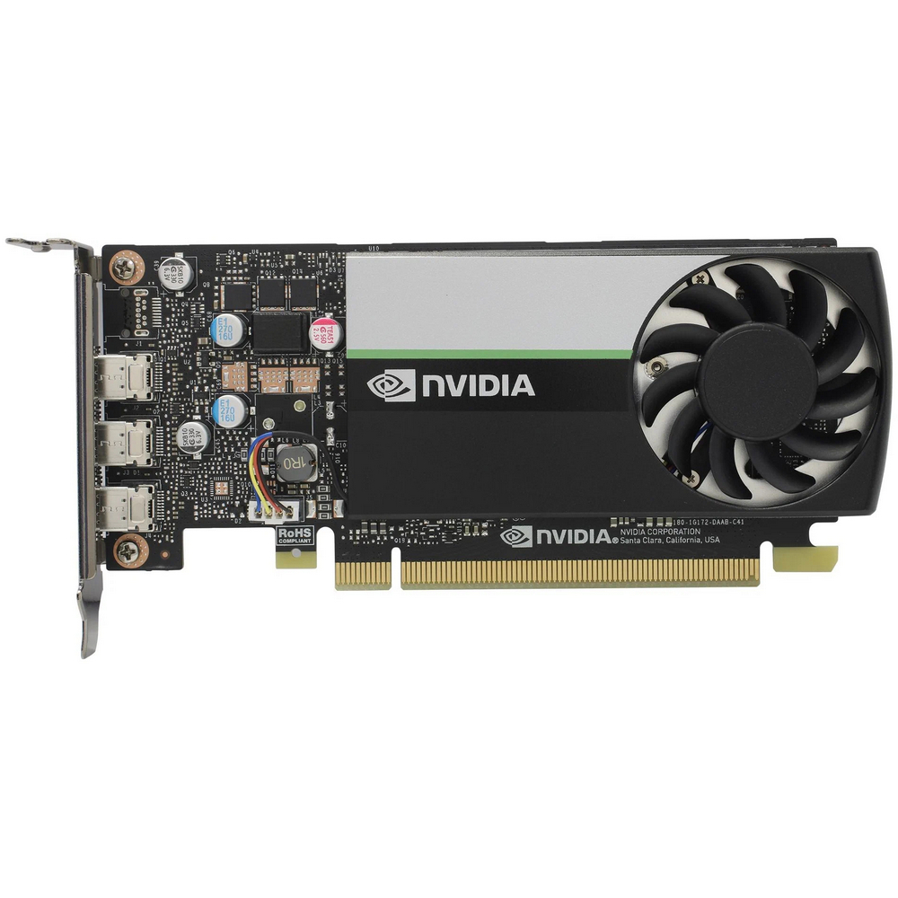 Видеокарта NVIDIA Quadro T400-4G Graphics Cards with accessories (with ATX and LP brackets) (900-5G172-2240-000||ATX+LP)