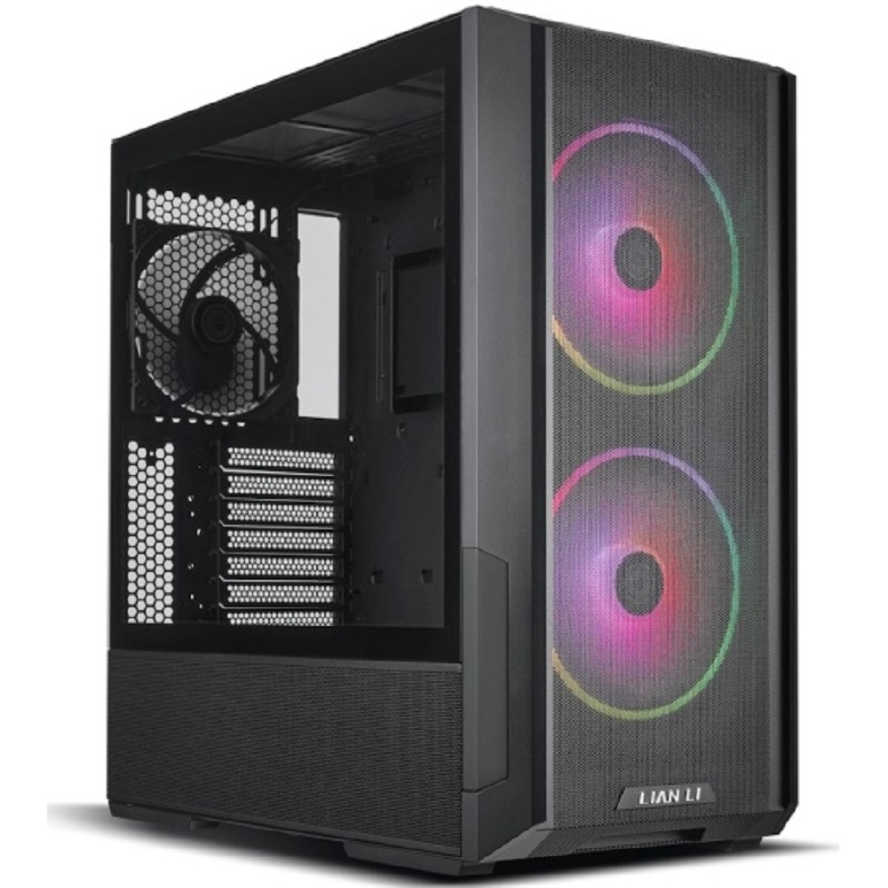 Корпус Lian Li Lancool 216 / Black / Mid-Tower, TG / 2x 160mm ARGB + 1x 140mm non LED fans inc. / G99.LAN216RX.10R