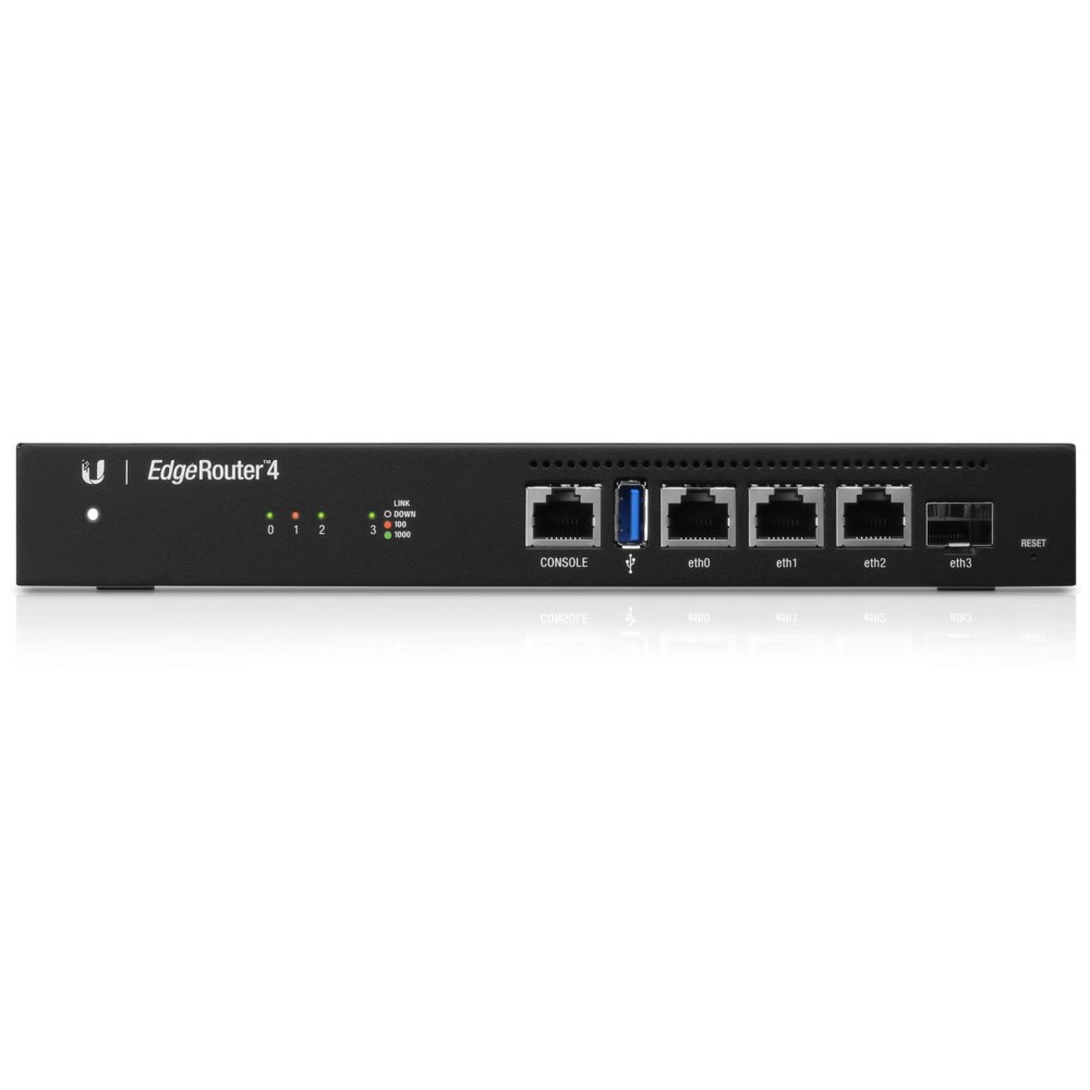 Картинка Роутер Ubiquiti EdgeRouter ER-4 (ER-4) 