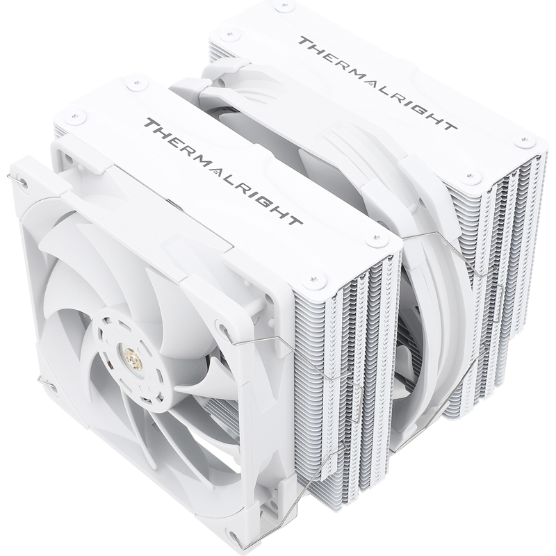 Кулер для процессора Thermalright Frost Commander 140 White, высота 158 мм, 1800 об/ мин, 30 дБА, PWM, белый (FC-140-WH)