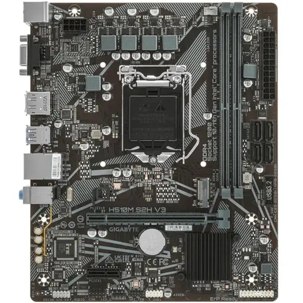 Материнская плата Gigabyte H510M S2H V3 2.0, RTL