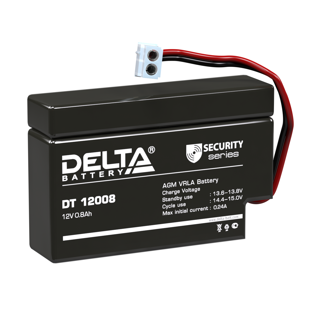 Аккумуляторная батарея DELTA BATTERY DT 12008 (T9)