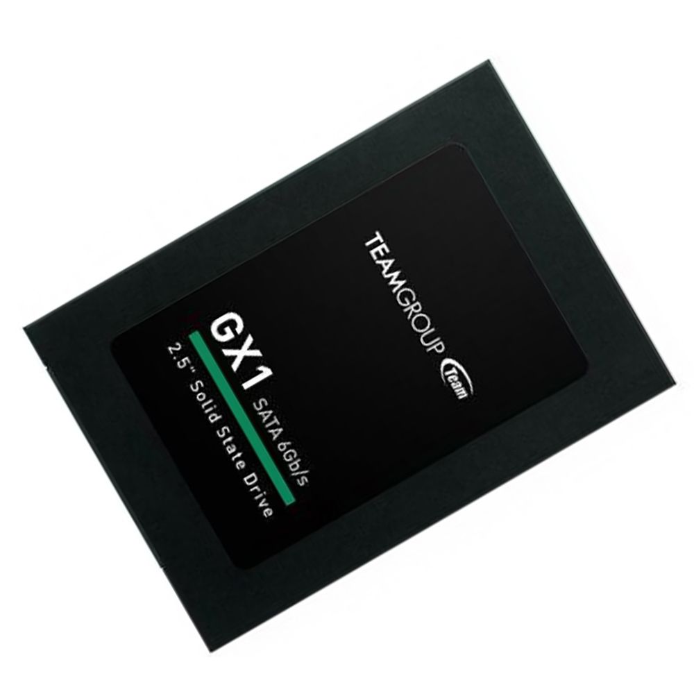 Твердотельный накопитель SSD TEAM GROUP GX1 T253X1120G0C101 120GB 2.5&quot; Client SATA 6Gb/ s, 500/ 320, MTBF 1M, 3D NAND, 100TBW, 0,76DWPD, RTL (645264)