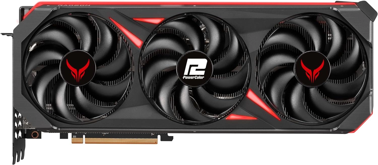 Видеокарта PowerColor RX 7800XT Red Devil 16GB GDDR6 256bit 3xDP HDMI 3FAN (RX7800XT 16G-E/OC)