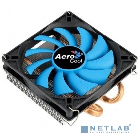 Aerocool Verkho 2 Slim 105W/ PWM / Intel 115*/ 775/ 1200 / AMD / Heat pipe 6mm x2