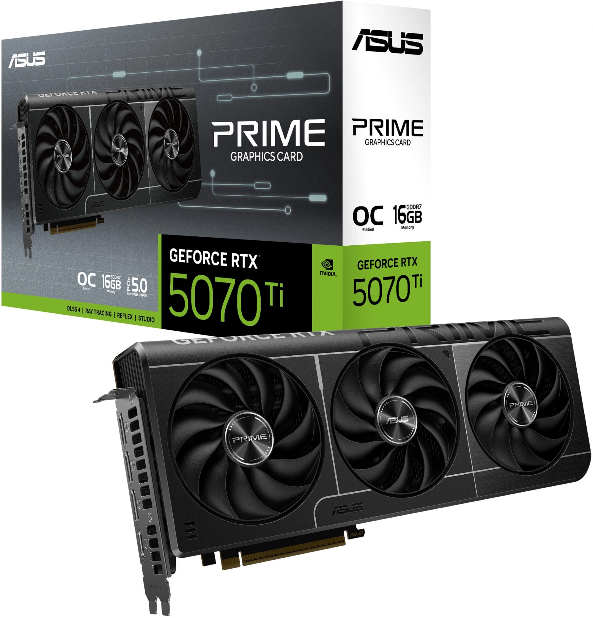 ASUS PRIME-RTX5070TI-O16G/ / RTX5070TI,HDMI*1,DP*3,16G,D7; 90YV0MF0-M0NA00