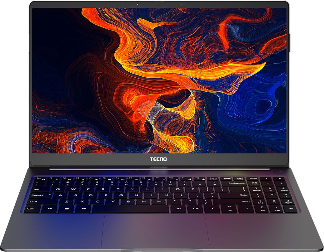 Ноутбук Tecno MegaBook T1 Ryzen 7 5800U 16Gb SSD512Gb AMD Radeon 15.6" IPS FHD (1920x1080) Windows 11 Home 64 grey WiFi BT Cam 6060mAh (71003300140)