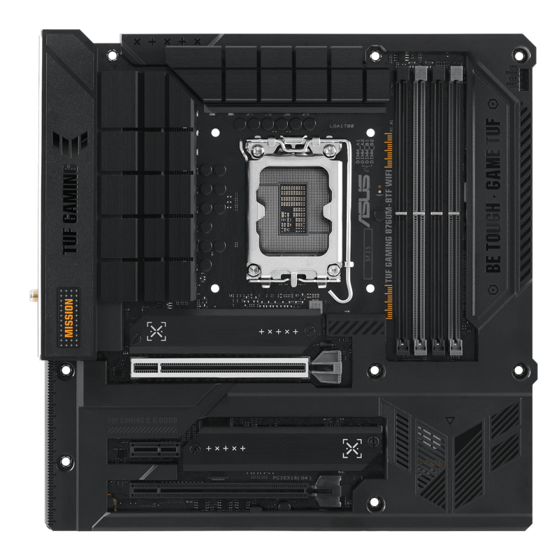 Материнская плата/ TUF GAMING B760M-BTF WIFI/ / LGA1700 B760 USB3.2 GEN 2 MB (90MB1G50-M0EAY0)