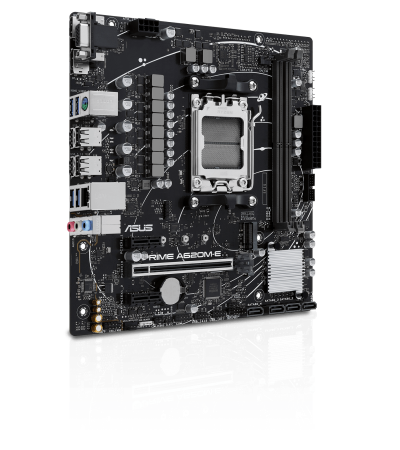 ASUS PRIME A620M-E-CSM, Socket AM5, A620, 2*DDR5, DP+VGA+HDMI, 4xSATA3, M2, Audio, Gb LAN, USB 3.2, USB 2.0, mATX; 90MB1F50-M0EAYC