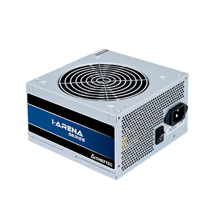 Блок питания Chieftec IArena GPB-450S, ATX 2.3, 450W, 85 PLUS, Active PFC, 120mm fan, OEM