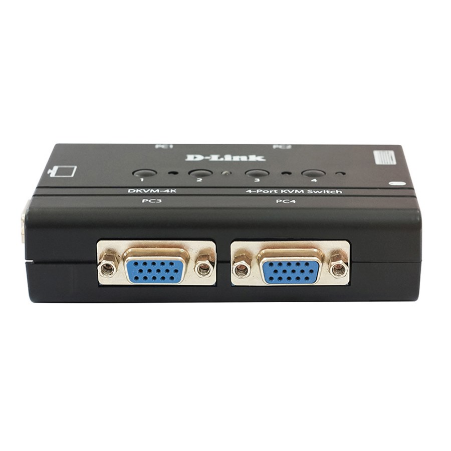 Картинка KVM-переключатель D-Link DKVM-4K (DKVM-4K/B2B) 