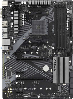 ASROCK B450 PRO4 R2.0, AM4, B450, 4*DDR4, 6*SATA, 2*M.2, 5*USB 3.2, 2*USB 2.0, Type-C, 6*PCIx16, 4*PCIx1, HDMI+DP+D-SUB, ATX