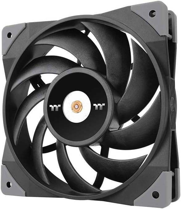 Вентилятор Thermaltake Toughfan 14 140x140x25mm черный 4-pin 25.2-33.2dB 240.7gr Ret (CL-F118-PL14BL-A)