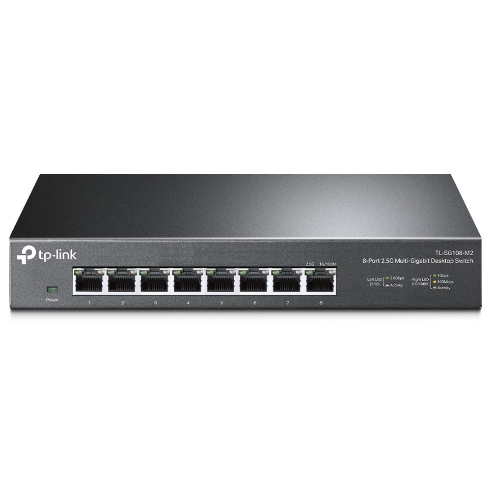 Картинка Коммутатор TP-Link TL-SG108-M2 (TL-SG108-M2) 