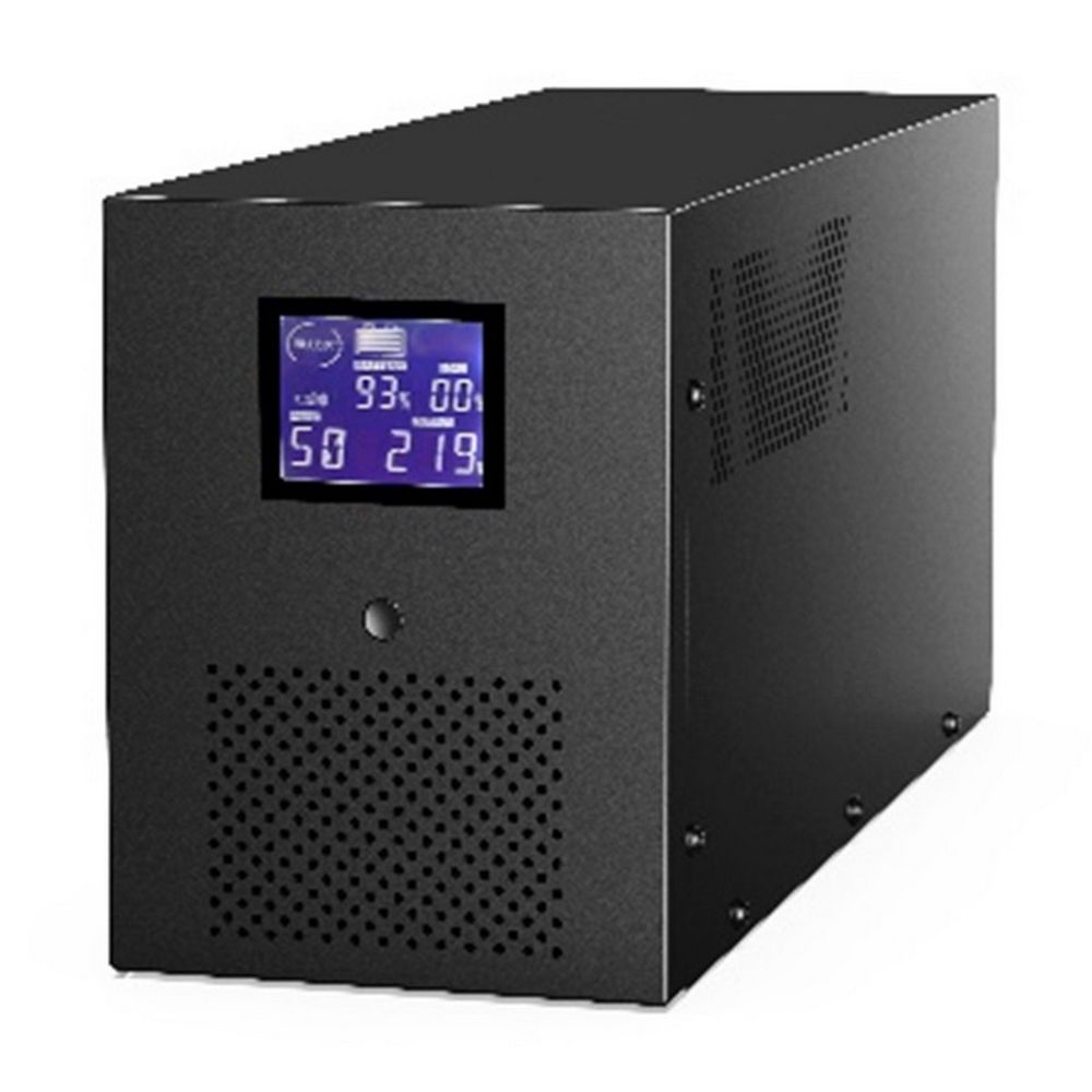 Источник бесперебойного питания ИБП Raskat HIL-3000VA+ 3000VA, 2400Вт, 6xIEC320, LCD, USB type-B, 2xRJ-45, 1xRS232, чистая синусоида