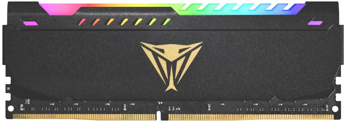 Память DDR 4 DIMM 32Gb PC25600, 3200Mhz, CL18, PATRIOT Viper Steel RGB (PVSR432G320C8) (retail)