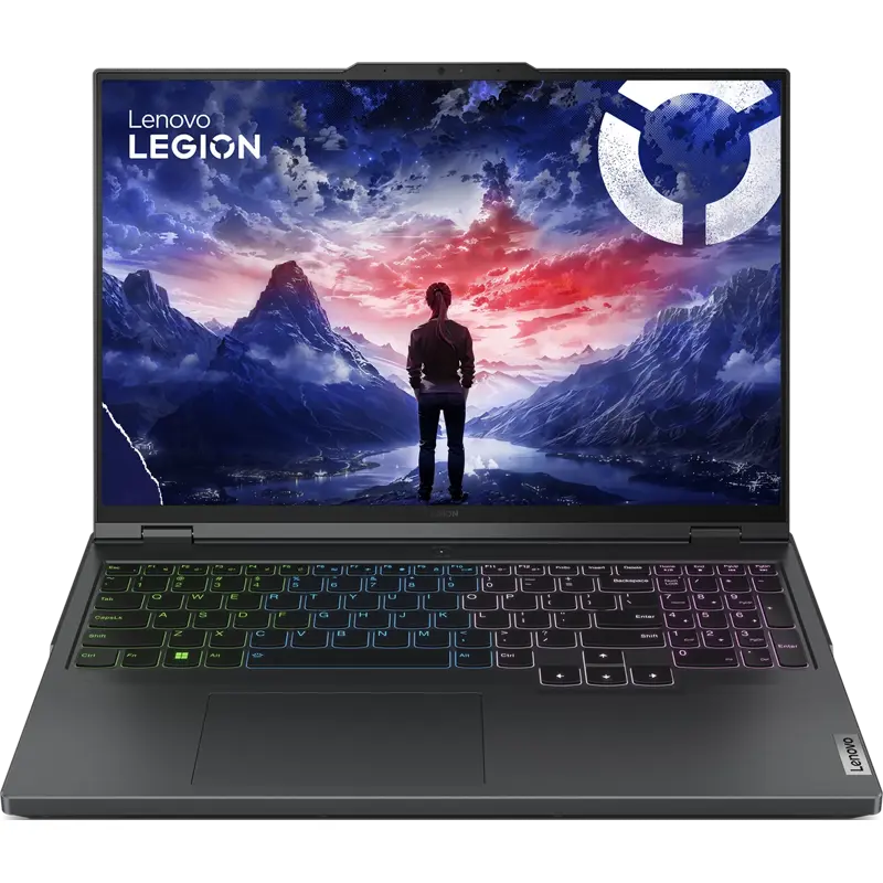 Ноутбук/ Lenovo Legion Pro 5 16IRX9 16"(2560x1600 IPS)/ Intel Core i5 14500HX(2.6Ghz)/ 32768Mb/ 1024SSDGb/ noDVD/ Ext:nVidia GeForce RTX4060(8192Mb)/ Cam/ BT/ WiFi/ 80WHr/ war 1y/ 2.5kg/ onyx grey/ noOS + 300W, RU (83DF00EARK)