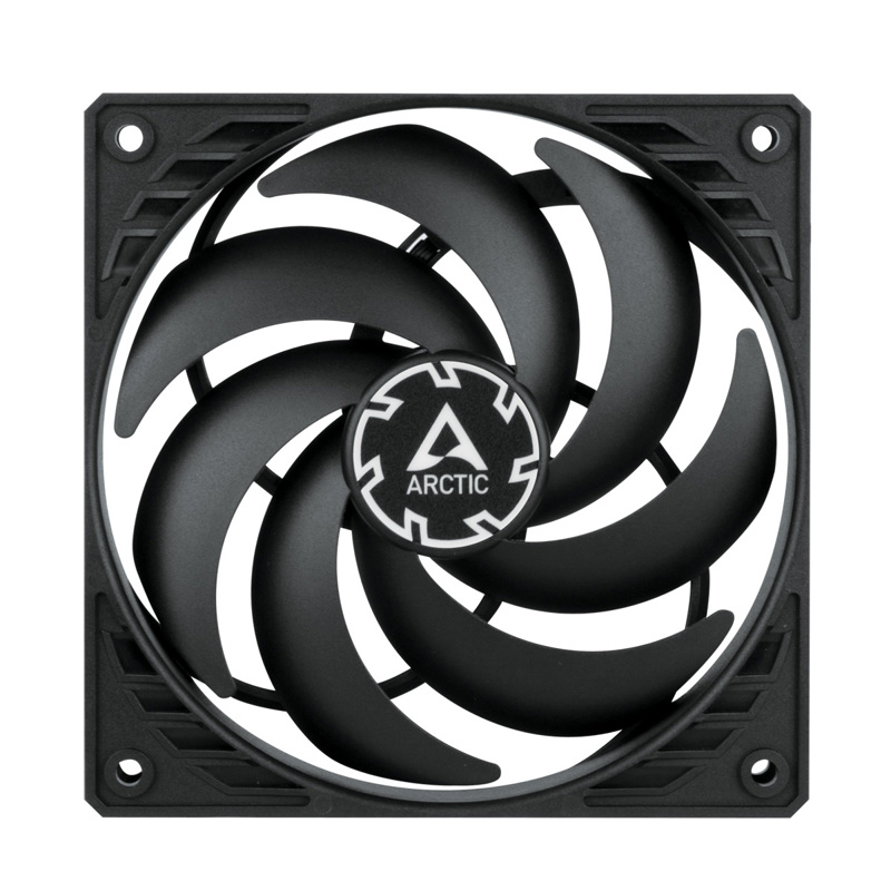 Кулер для процессора/ Arctic P12 Slim PWM PST Single Fan (1x120mm, 4-pin, 120x120x15mm, 42.1CFM, 28dBa, 1400rpm) (ACFAN00187A)