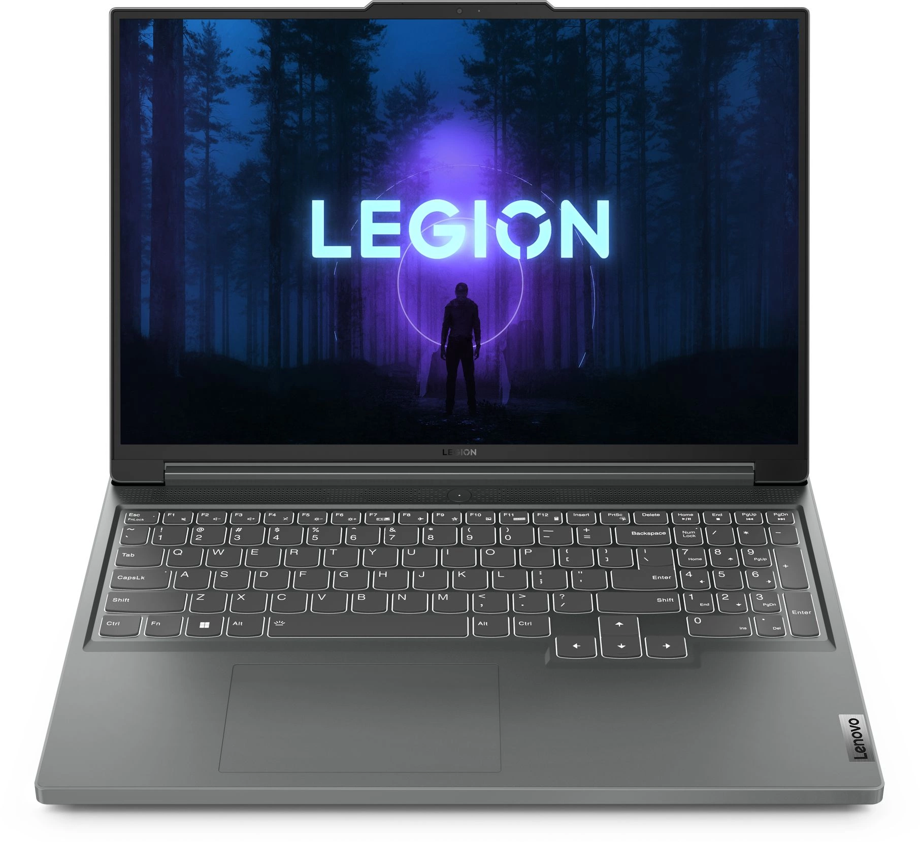 Ноутбук Lenovo Legion Slim 5 16IRH8 Core i5 13500H 16Gb SSD1Tb NVIDIA GeForce RTX4060 8Gb 16" IPS WQXGA (2560x1600) noOS grey WiFi BT Cam (82YA009PRK)