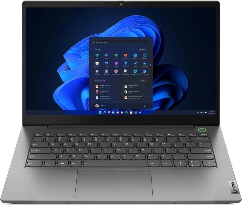 Ноутбук Lenovo Thinkbook 14 G4 IAP Core i7 1255U 16Gb SSD512Gb Intel Iris Xe graphics 14" IPS FHD (1920x1080) Windows 11 Professional 64 grey WiFi BT Cam (21DH00ALAU)