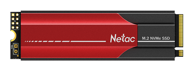 Netac SSD N950E Pro 500GB PCIe 3 x4 M.2 2280 NVMe 3D NAND, R/ W up to 3500/ 2200MB/ s, TBW 400TB, 512MB DRAM buffer, with heat sink, 5y wty (NT01N950E-500G-E4X)