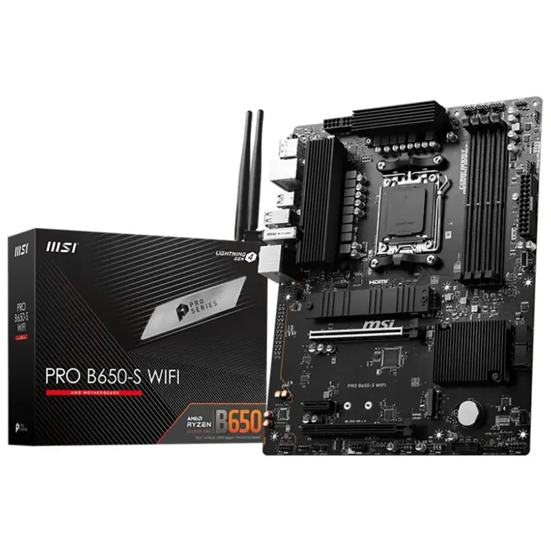 Материнская плата AMD B650 SAM5 ATX PRO B650-S WIFI MSI