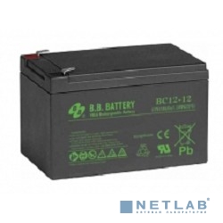 B.B. Battery Аккумулятор BC 12-12 (12V 12Ah) (BC GP12120)