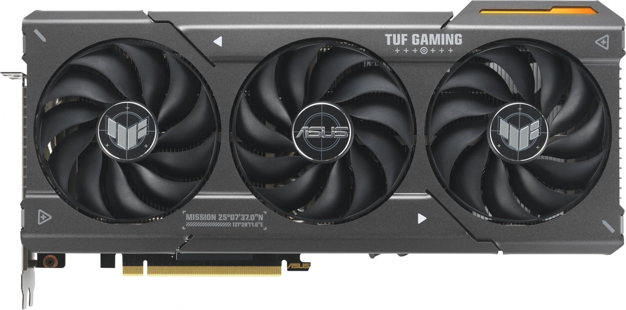 Видеокарта Asus PCI-E 4.0 TUF-RX7600XT-O16G-GAMING AMD Radeon RX 7600XT 16Gb 128bit GDDR6 2280/ 17500 HDMIx1 DPx3 HDCP Ret