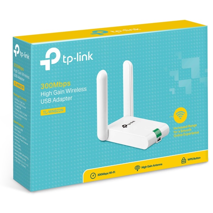 Картинка Wi-Fi адаптер TP-Link TL-WN822N (TL-WN822N) 