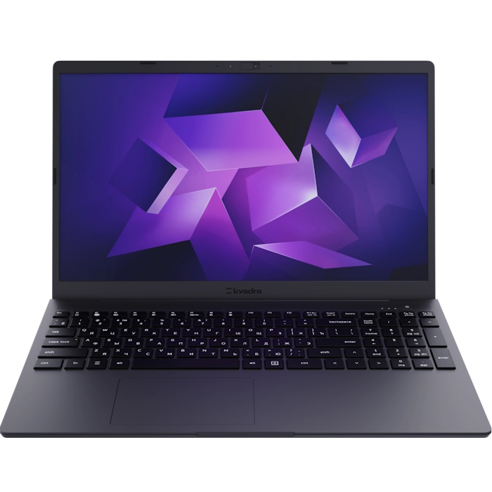 Ноутбук Kvadra Nau LE15T Core i3 1215U 16Gb SSD512Gb Intel UHD Graphics 15.6" FHD (1920x1080) noOS graphite WiFi BT Cam (Y22L02P01101R_A4B955)