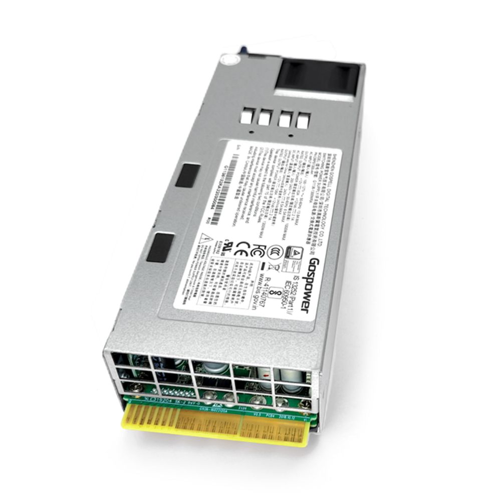 Блок питания серверный Gospower G1136-1300WNA CRPS 1300W Redundant module (ШВГ= 73.5*39*185мм), 80+ Platinum, Input 90-264Vac or HVDC (180-300V), OEM