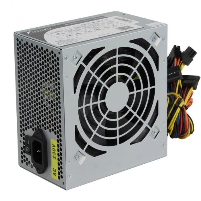 Блок питания Powerman PM-600ATX-F, 600W, ATX 12V v2.2 / PS2, 24+8 pin, 24+4 pin, 20+4 pin, 2xMolex, FDD, 5xSATA, 12cm (6125690)