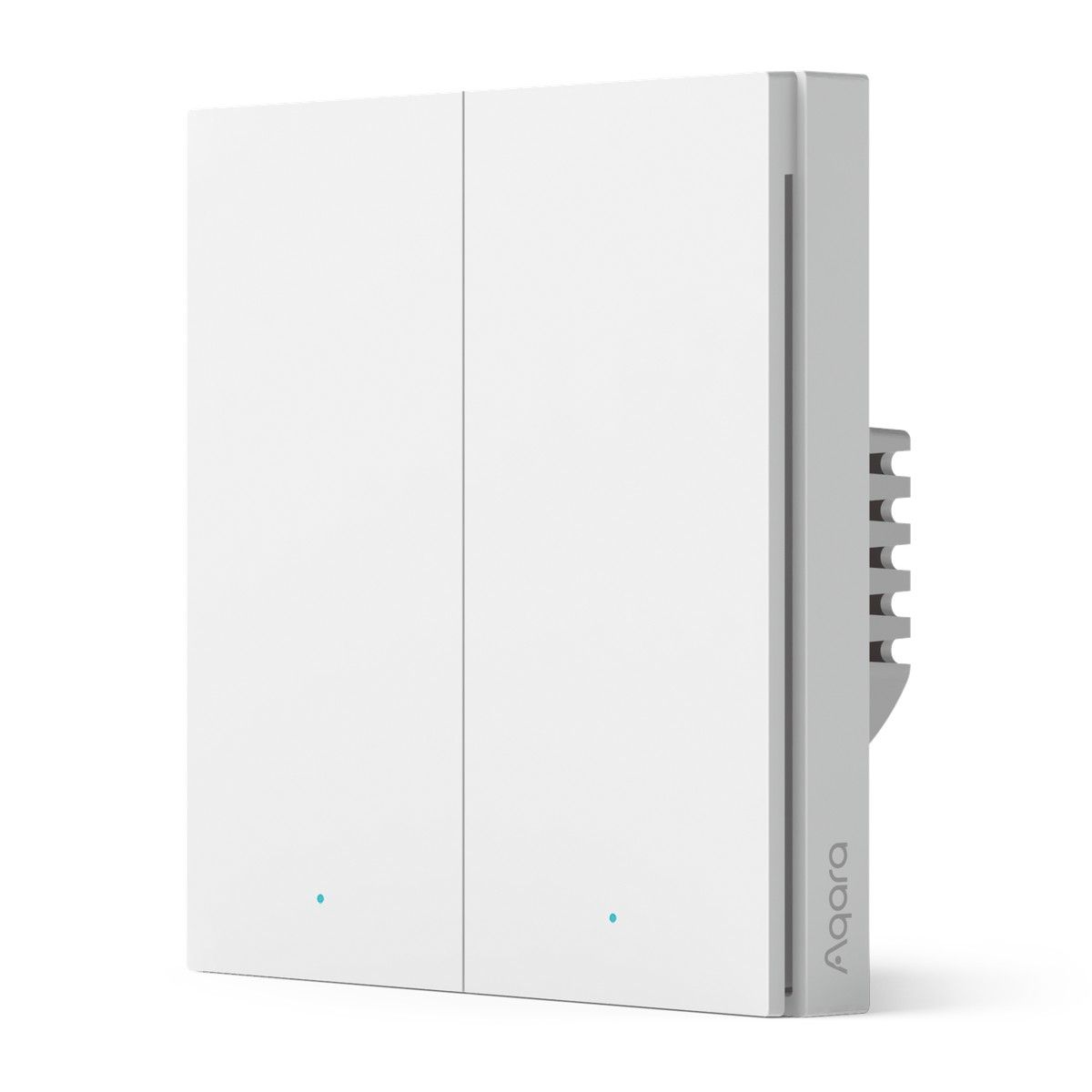 Умный дом Aqara Выключатель Aqara Умный выключатель Aqara Smart wall switch H1 (no neutral, double rocker) WS-EUK02