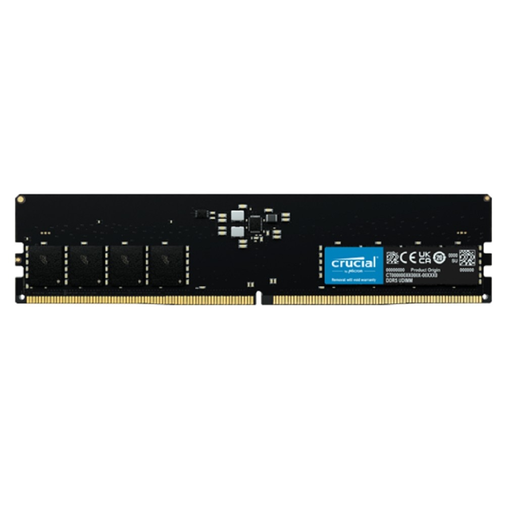 Модуль памяти Crucial 16GB DDR5 5600 UDIMM CT16G56C46U5 CL46, 1.1V,